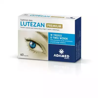 LUTEZAN PREMIUM, na zmęczone oczy, 120 kapsułek (1)
