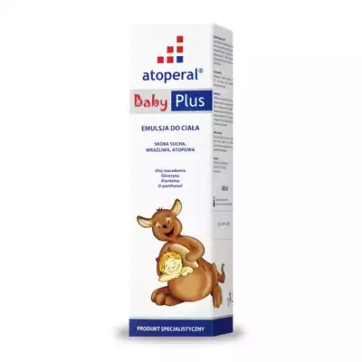 ATOPERAL BABY PLUS, emulsja do kąpieli, 400 ml (1)