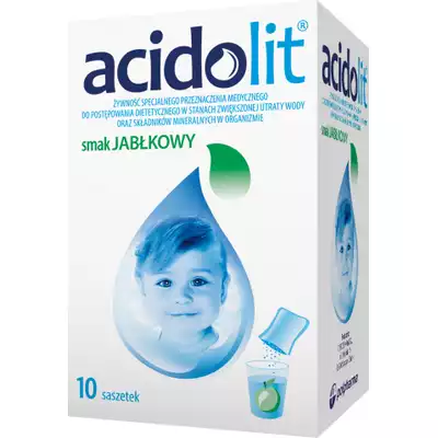 ACIDOLIT® BEZSMAKOWY, proszek dla niemowląt, 10 saszetek x 4,35 g (1)