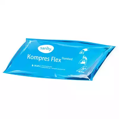 FLEX STANDART, Kompres żelowy,  10 x 26 cm, 1 sztuka