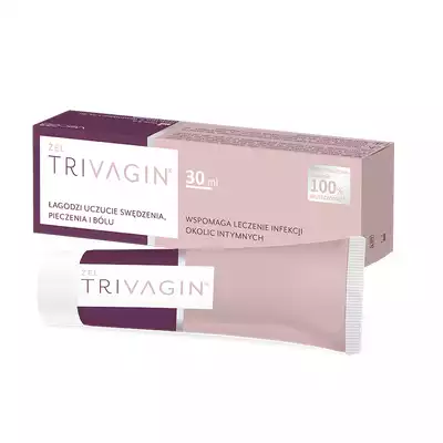 TRIVAGIN żel do stosowania pomocniczo w leczeniu infekcji okolic intymnych, 30ml