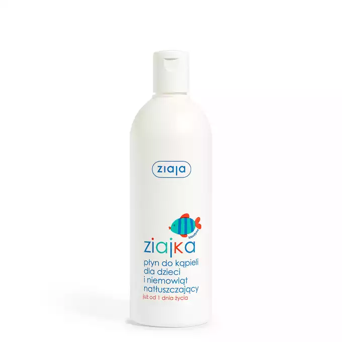 ZIAJA ZIAJKA , natłuszczający płyn d/kąp. dzieci i niemowląt,370 ml