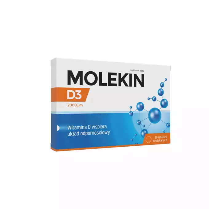 MOLEKIN D3 2 000 J.M. - tabletki powlekane, 60 szt  (1)