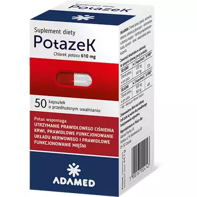 POTAZEK MAG, wsparcie układu nerwowego, kapsułki o przedłużonym uwalnianiu, 50 szt (1)