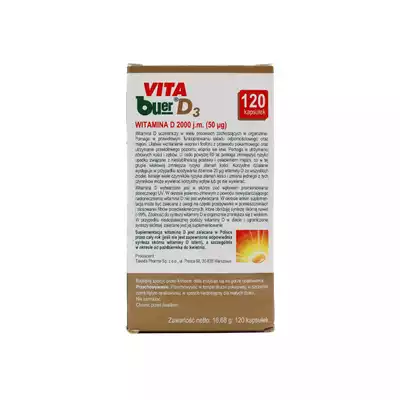 VITRUM D3, kapsułki, 120 sztuk (1)
