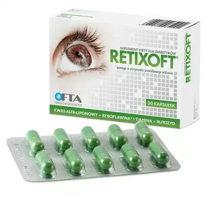 Retixoft, suplement diety, 30 tabletek