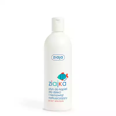 ZIAJA ZIAJKA , natłuszczający płyn d/kąp. dzieci i niemowląt,370 ml