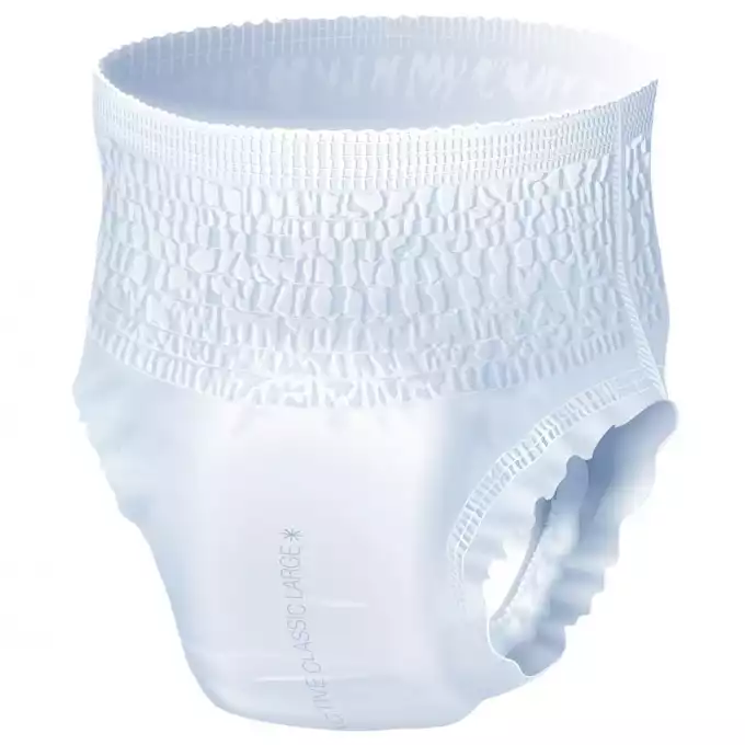 SENI ACTIVE CLASSIC, majtki chłonne zakładane jak bielizna, rozmiar XL, obwód 120-160 cm, 10 sztuk