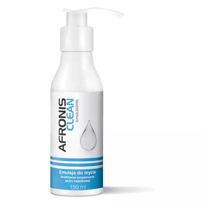 Afronis Clean, emulsja do mycia, bioaktywne oczyszczanie skóry trądzikowej, 150 ml