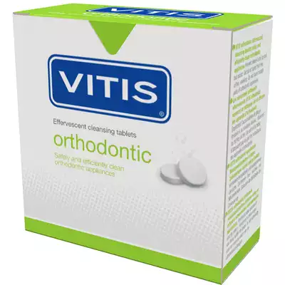 VITIS orthodontic tabletki czyszczące do aparatu ortodontycznego