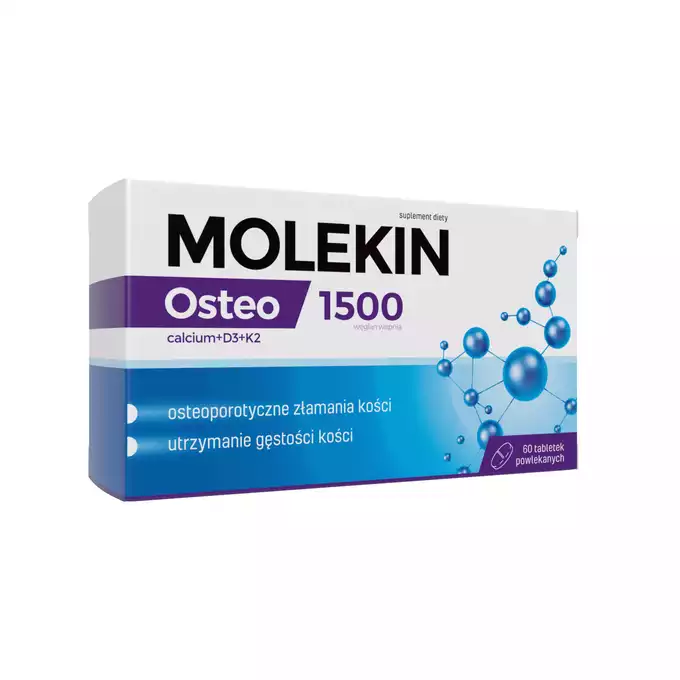 MOLEKIN D3 2000 - tabletki powlekane, 60 szt (1)