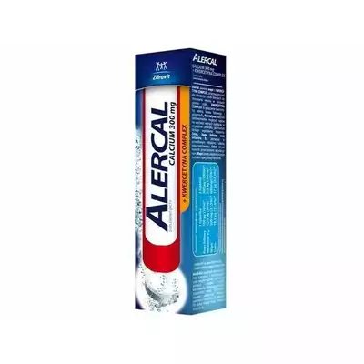 ZDROVIT ALERCAL CALCIUM+ KWERCETYNA COMPLEX - tabletki musujące 20 szt