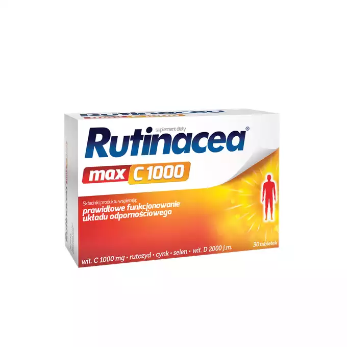RUTINACEA MAX C1000, tabletki, 30 szt.