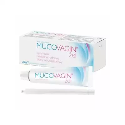 Mucovagin żel dopochwowy, 25 ml + 7 jednorazowych aplikatorów