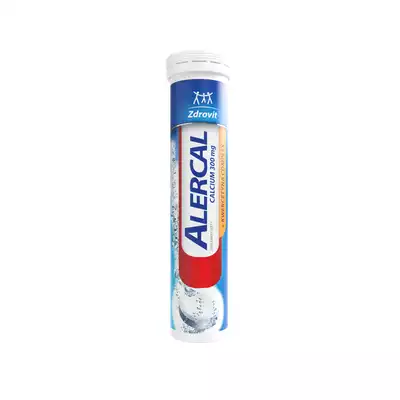 ZDROVIT ALERCAL CALCIUM+ KWERCETYNA COMPLEX - tabletki musujące 20 szt