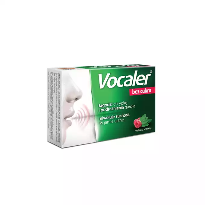 VOCALER FRESH, pastylki do ssania, 12 sztuk (1)