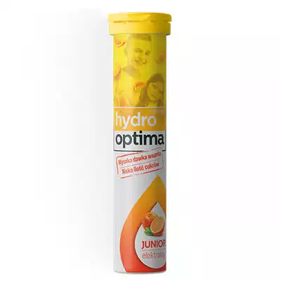 HYDROOPTIMA JUNIOR, tabletki musujące, 20 szt.