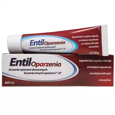 ENTIL OPARZENIA, żel, 30 g