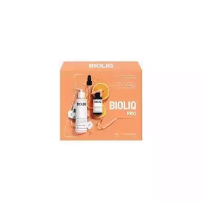 BIOLIQ PRO ZESTAW, mleczko micelarne 135 ml, serum z witaminą C, 20 ml, 1 zestaw