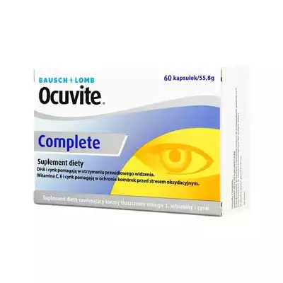 OCUVITE COMPLETE, kapsułki, 60 szt.