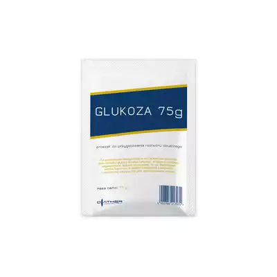 DIATHER GLUKOZA, proszek do sporządzania roztworu doustnego, 75 g