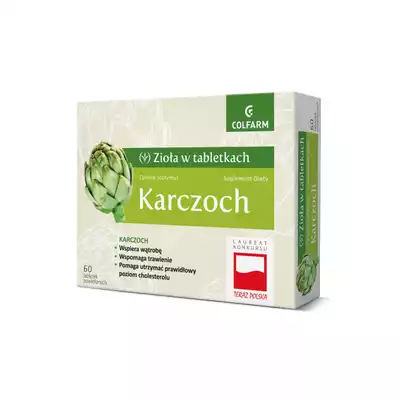 KARCZOCH, tabletki powlekane, 60 szt.