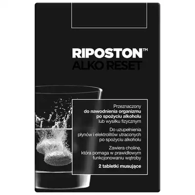 RIPOSTON, tabletki musujące, 2 szt.