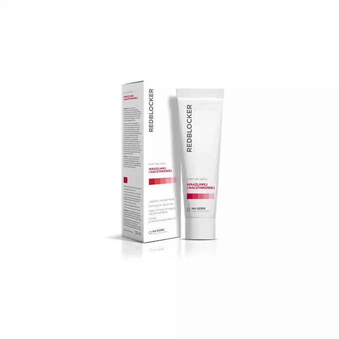 REDBLOCKER, krem do skóry naczynkowej, na dzień, 50 ml
