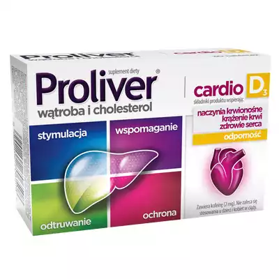 PROLIVER CARDIO D3, tabletki, 30 szt.