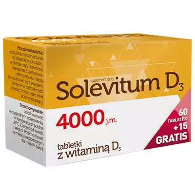 SOLEVITUM D3 4000, tabletki, 75 szt.