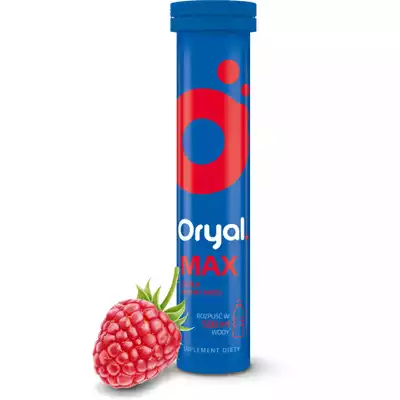 ORYAL MAX, tabletki musujące, 15 szt.