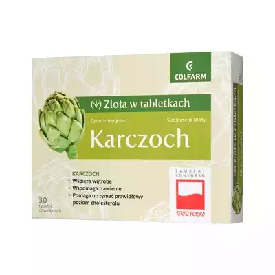 KARCZOCH, tabletki powlekane, 30 szt.