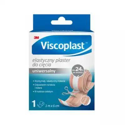 VISCOPLAST PRESTOVIS PLUS, plaster do cięcia, 1 m x 6 cm, 1 szt.