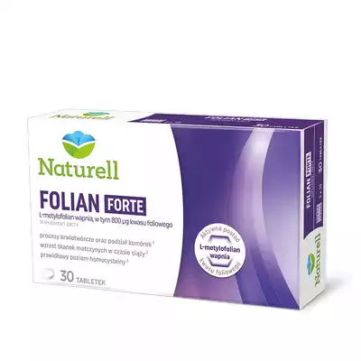 NATURELL FOLIAN FORTE, tabletki, 30 szt.