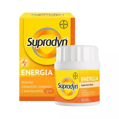SUPRADYN ENERGIA, tabletki powlekane, 30 szt.