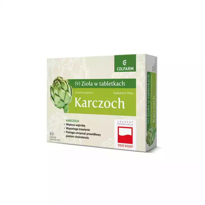 KARCZOCH, tabletki powlekane, 60 szt.