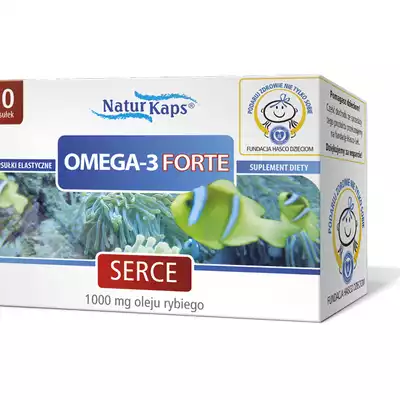 Naturkaps Omega-3 Forte, 60 kaps.