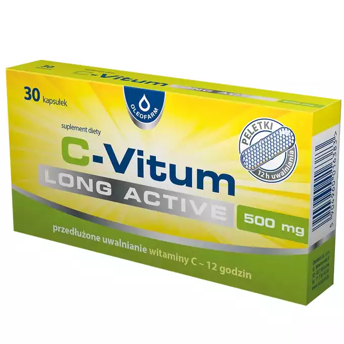 C-VITUM LONG ACTIVE, kapsułki, 30 szt.