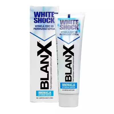BLANX WHITE SCHOCK, pasta do zębów, 75 ml