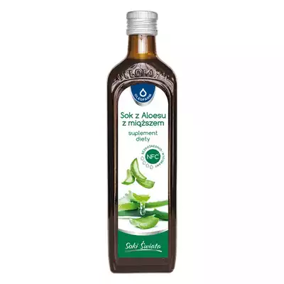 SOK Z ALOESU Z MIĄŻSZEM, 500 ml