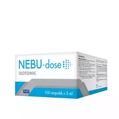 NEBU-DOSE ISOTONIC, roztwór izotoniczny, ampułki do inhalacji 100 x 5 ml