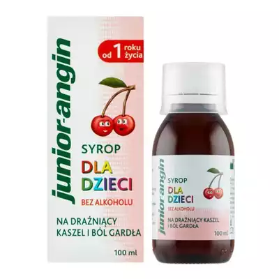 JUNIOR-ANGIN, syrop dla dzieci, 100 ml