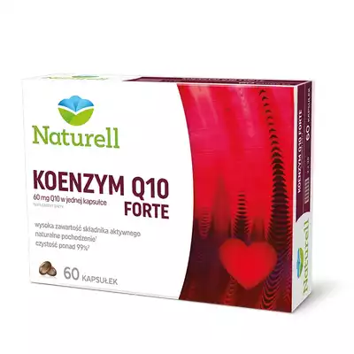 NATURELL KOENZYM Q10 FORTE, kapsułki, 60 szt.