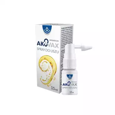 AKUVAX, spray do uszu, 15 ml.