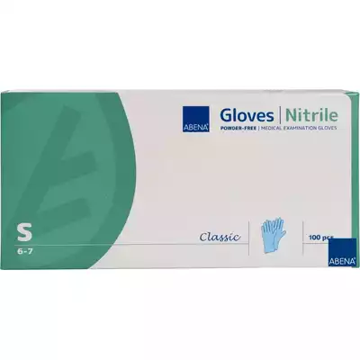 Rękawice nitrylowe bezpudrowe niebieskie, Rozmiar XL, 100 szt. (2)