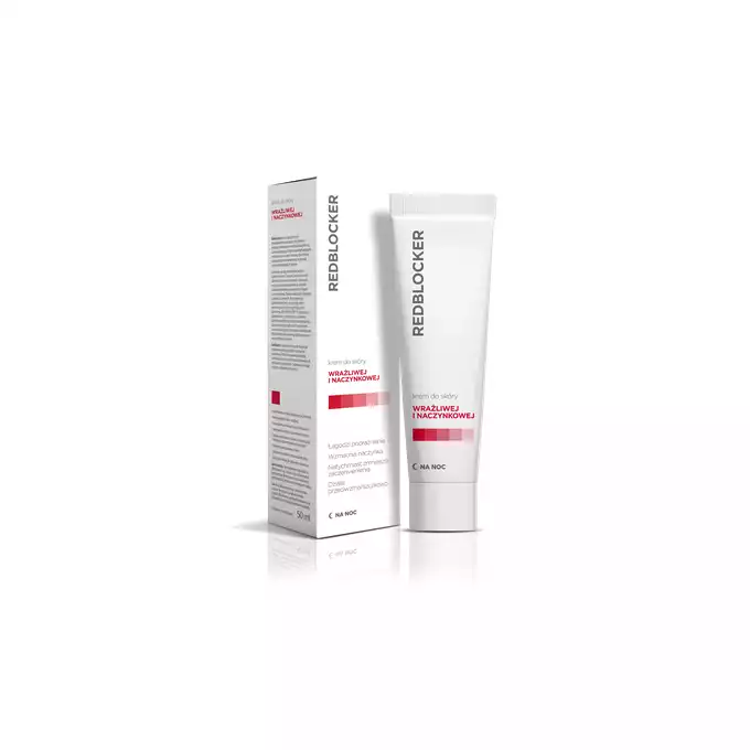 REDBLOCKER, krem do skóry naczynkowej, na noc, 50 ml 