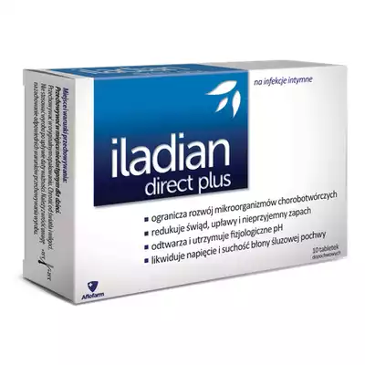 ILADIAN DIRECT PLUS, tabletki, 10 szt.
