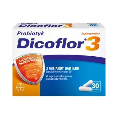 DICOFLOR 3 , kapsułki, 30 szt.
