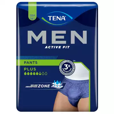 TENA MEN PANTS PLUS OTC EDITION, majtki chłonne, rozmiar L/XL, 8 szt.
