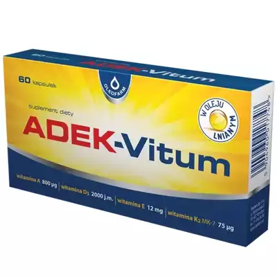 ADEK-VITUM, kapsułki, 60 szt.